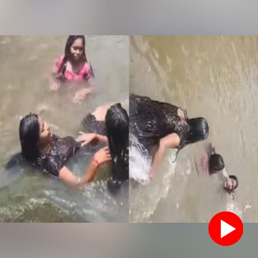 A video shows three minor girls in AP drowned at a waterfall while trying to take a selfie goes viral dgtl