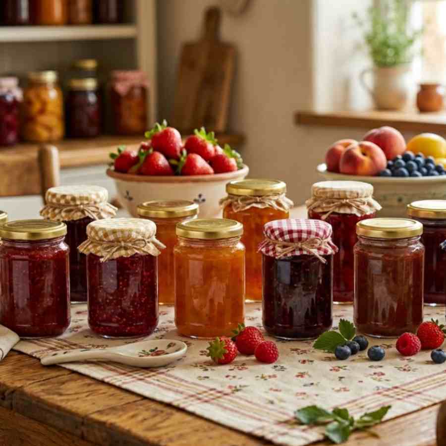 How to make jam using fresh fruits