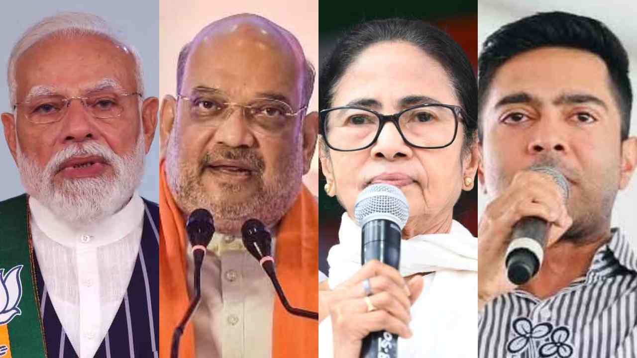 Amit Shah and Mamata Banerjee