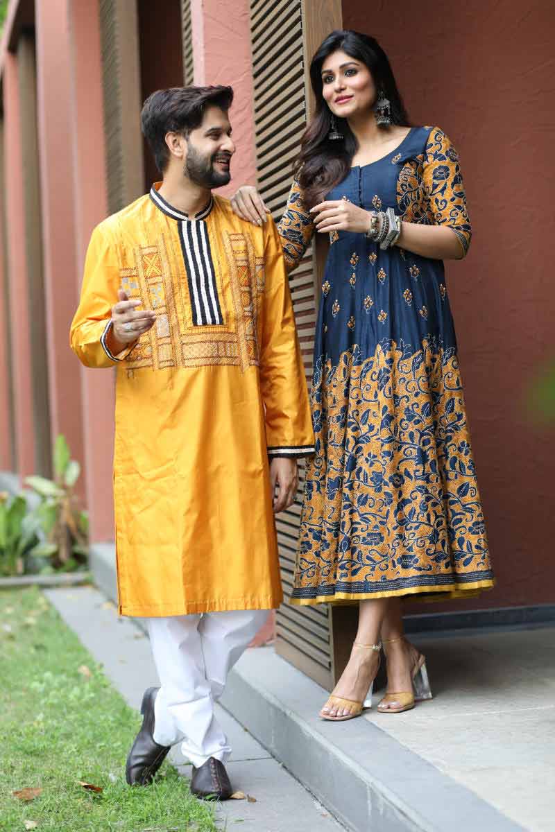 নীল ভট্টাচার্য ও মধুরিমা বসাক।