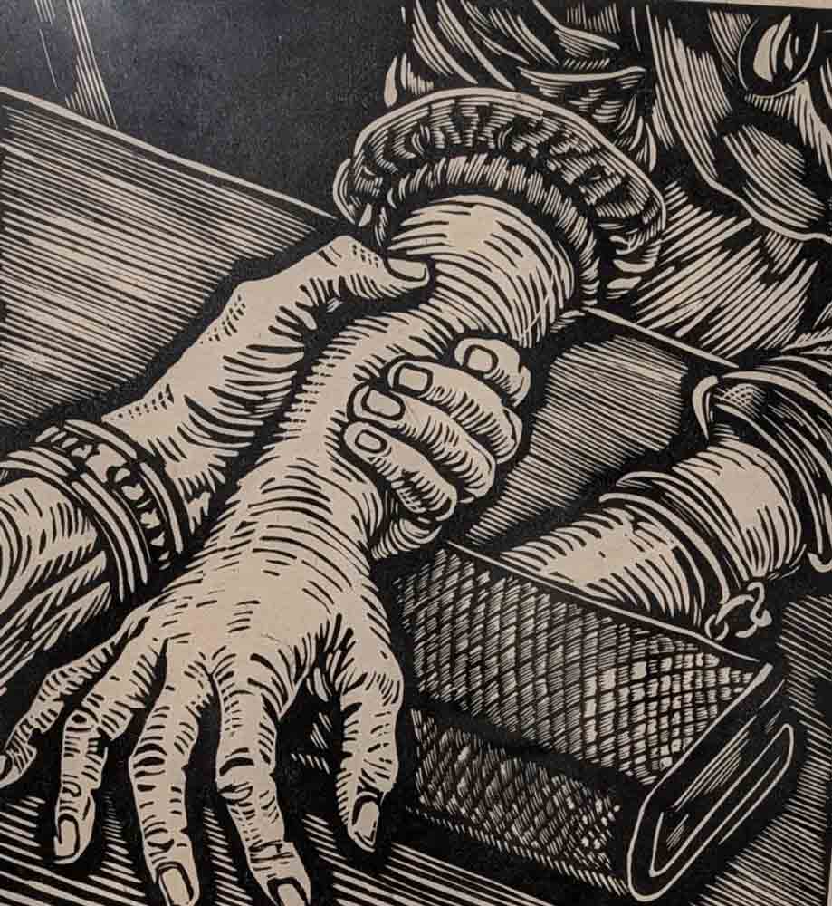 প্রাণস্পর্শী: ‘গ্যালারি ৮৮’-তে আয়োজিত রানী চন্দের প্রদর্শনীর শিল্পকর্ম।