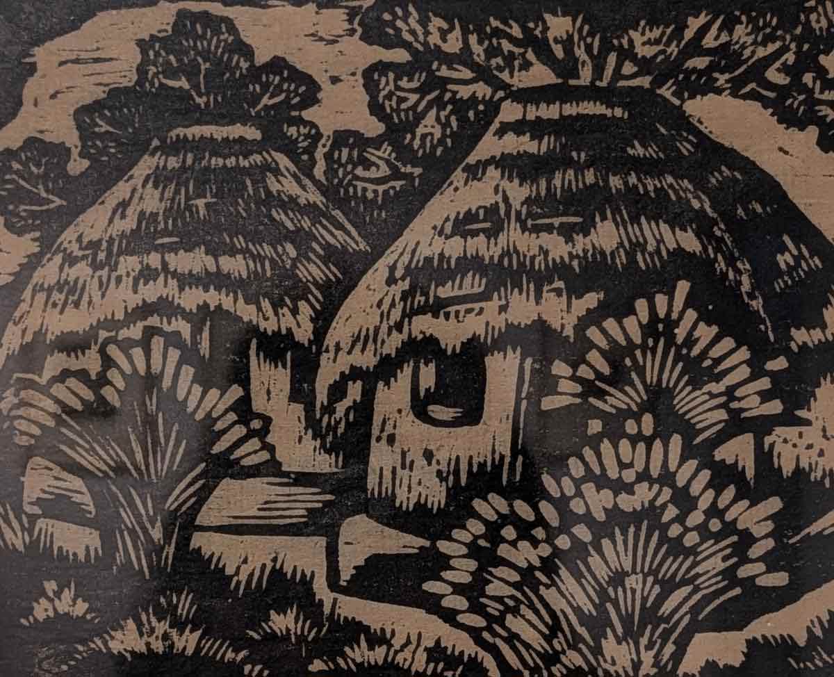 প্রাণস্পর্শী: ‘গ্যালারি ৮৮’-তে আয়োজিত রানী চন্দের প্রদর্শনীর শিল্পকর্ম।