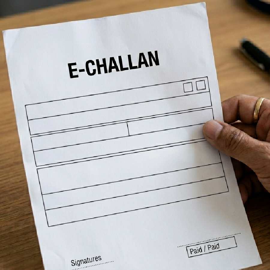 Hyderabad Police arrested a vehicle thief after a stolen vehicle owner received a traffic challan dgtl