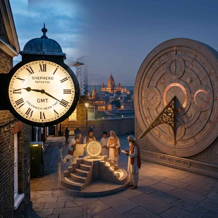 Why does Union Education Minister Dharmendra Pradhan propose to replace GMT with Mahakal Standard Time