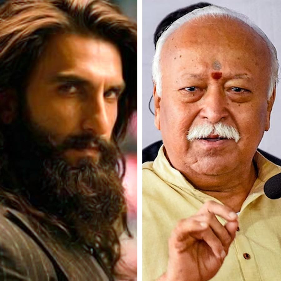 Ranveer Singh Had a meeting With RSS chief Dr Mohan Bhagwat at Nagpur dgtl