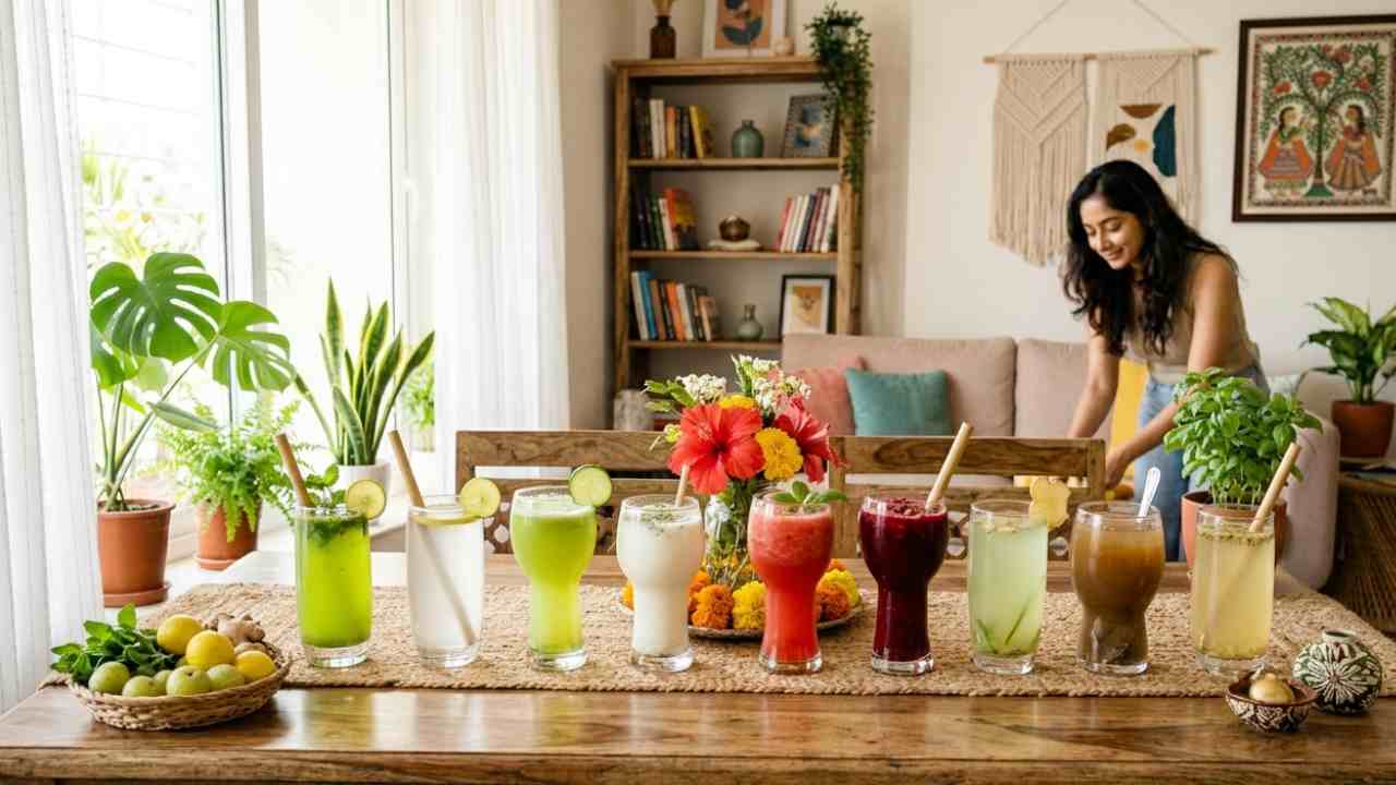 This are some cooling and refreshing summer drinks for hair growth