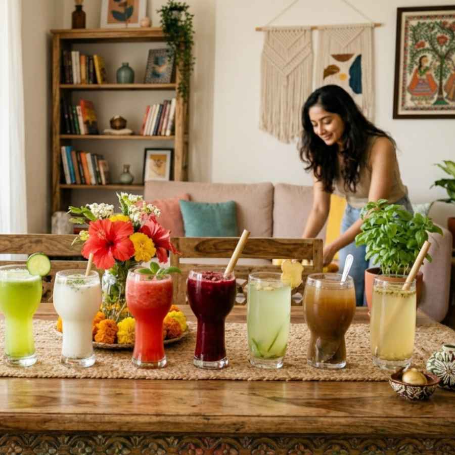 This are some cooling and refreshing summer drinks for hair growth