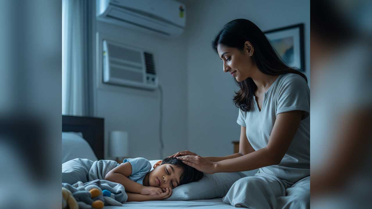 এসি ঘরে শিশুকে রাখার আগে কী কী সাবধানতা নেবেন অভিভাবকেরা?