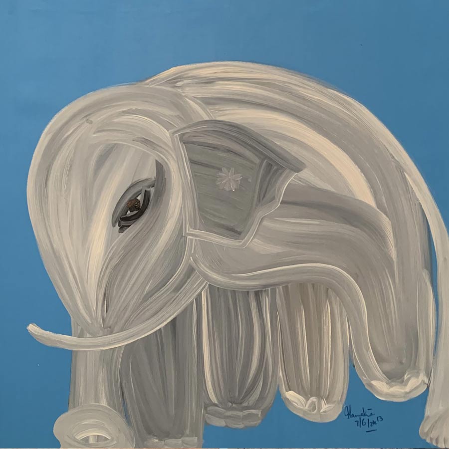 CIMA gallery is hosting an exhibition of artworks created by those who come from other professional background dgtl