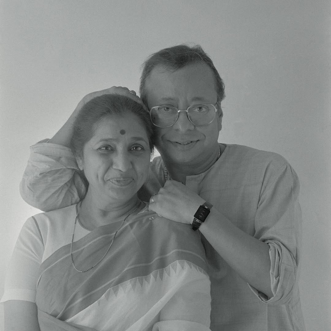 Asha Bhosle with Rahul Dev Burman