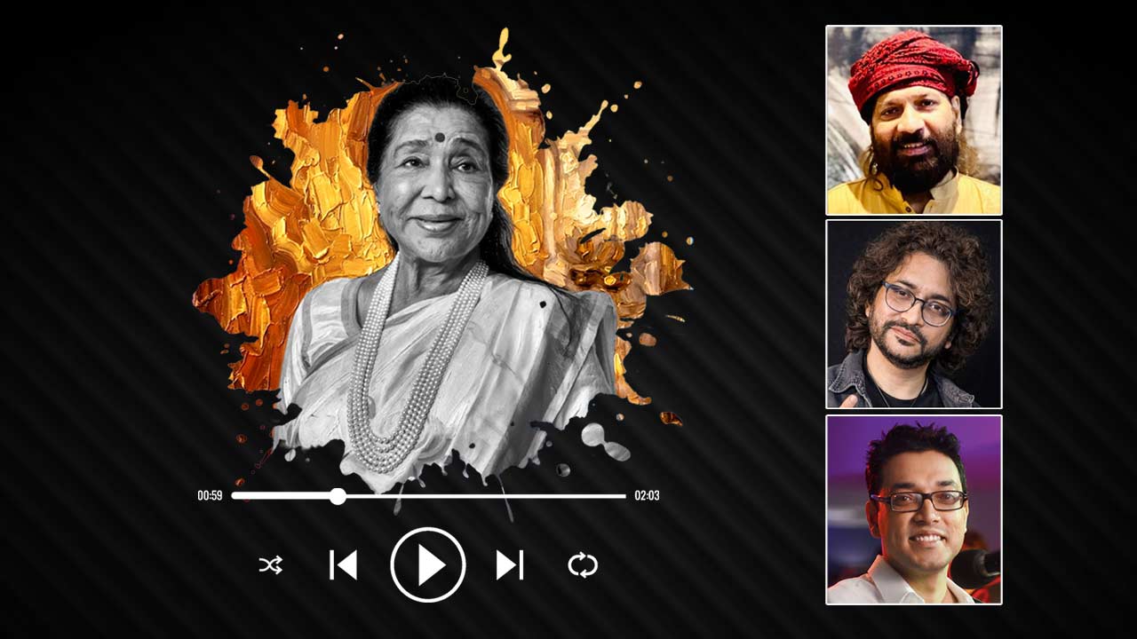 আশার গাওয়া পছন্দের গান নিয়ে সুরকারেরা।