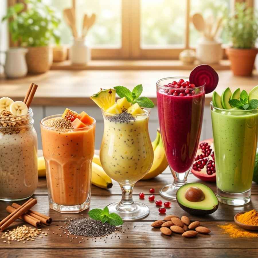 Quick and tasty smoothies for weight loss