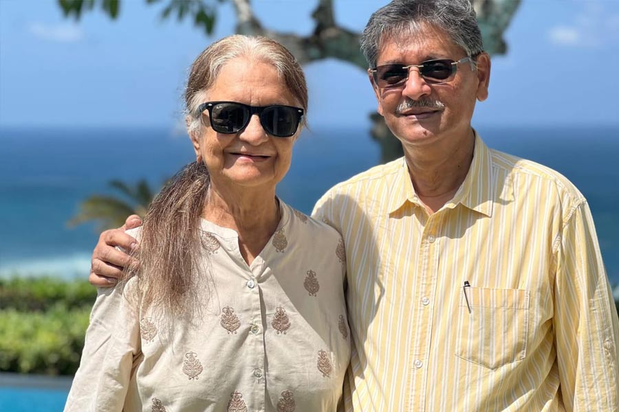 শর্বরী দাশগুপ্ত ও অভিজিৎ দাশগুপ্ত।