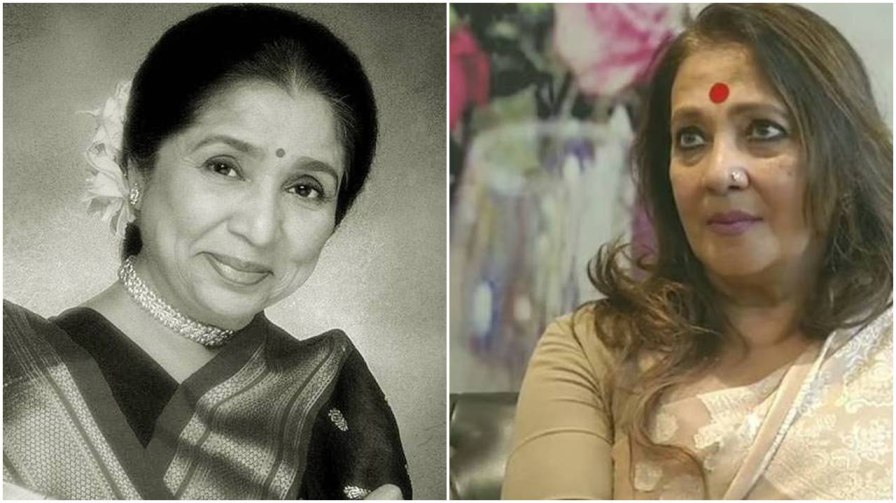 আশা ভোসলেকে নিয়ে মুনমুন সেন।