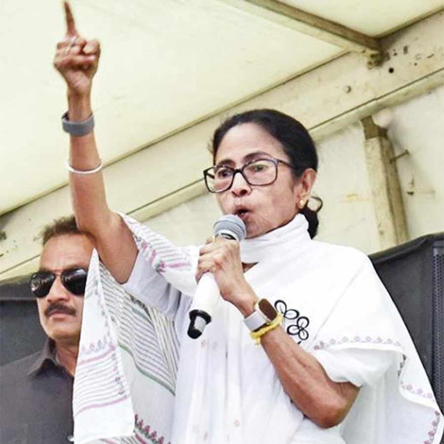 খণ্ডঘোষে মমতা বন্দ্যোপাধ্যায়।