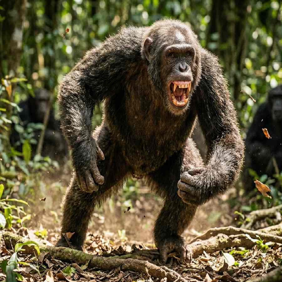  Civil War started between groups of chimpanzees in Uganda, say scientists