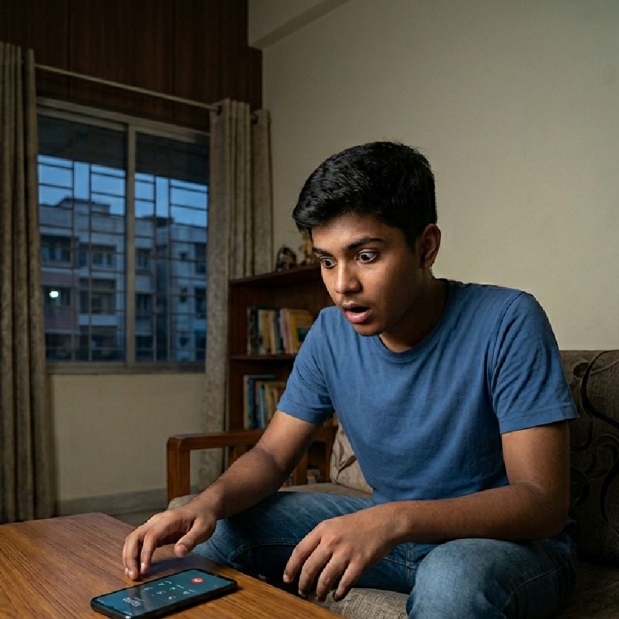 17 year old claims he dialled 100 and police took swift action against loud music near his house