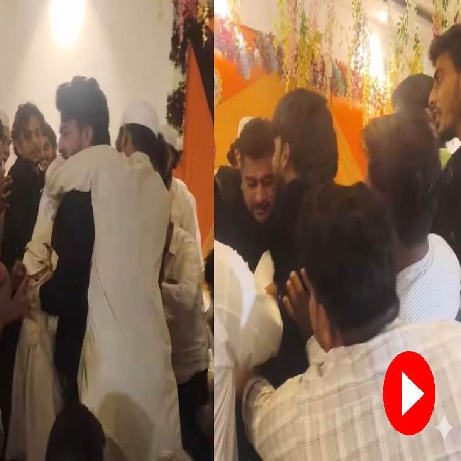 A video shows a brawl between some invitee over dried date went viral dgtl