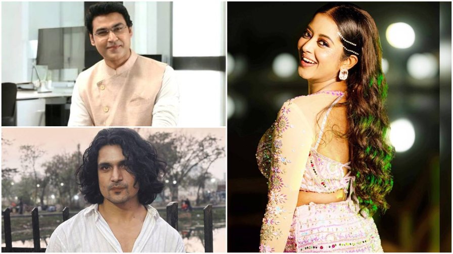 ‘জোয়ার ভাঁটা’ ধারাবাহিকে ফাহিম মির্জা, রৌনক খান, শ্রুতি দাস।