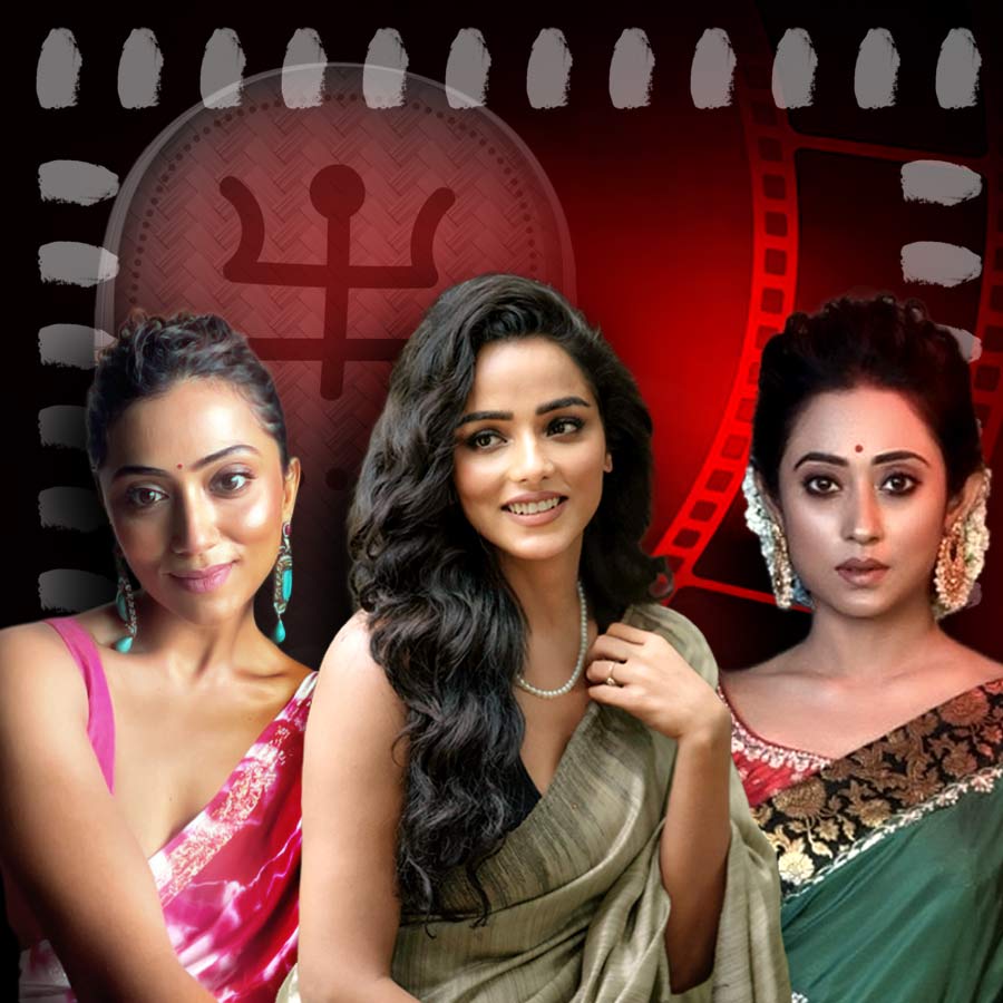 অনিন্দিতা, তুহিনা, অঙ্কিতাদের নববর্ষ যাপন।