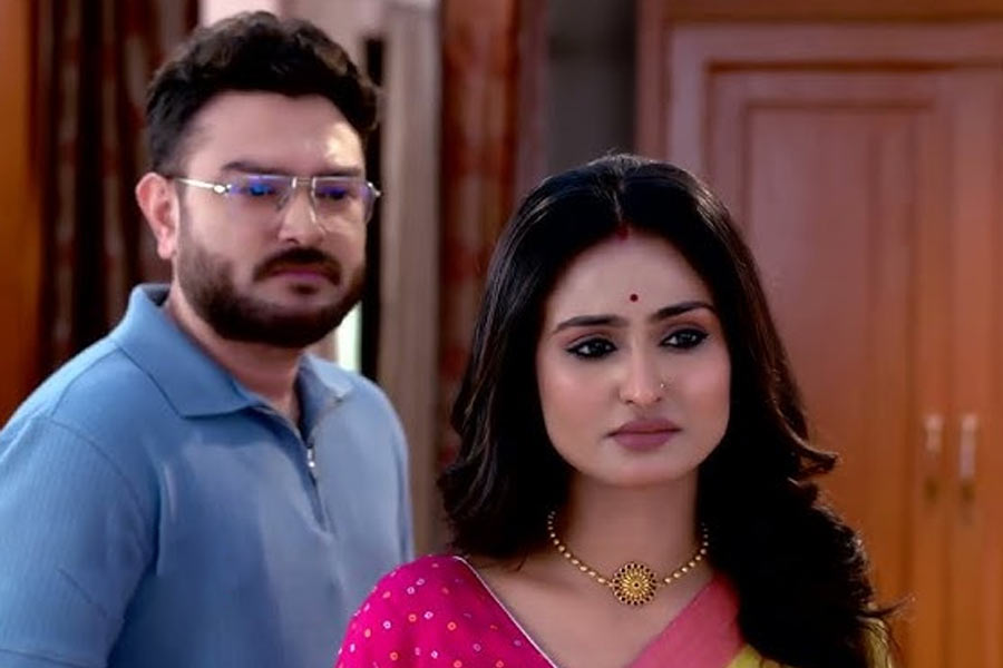 ‘চিরসখা’র একটি দৃশ্য। 