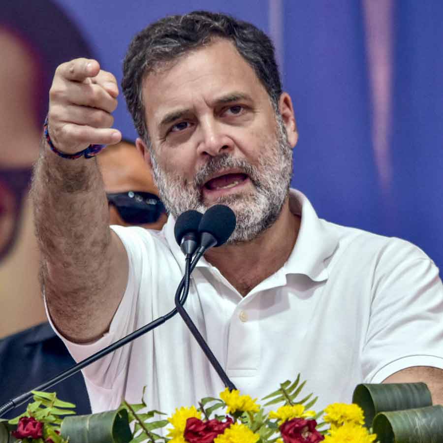 রাহুল গান্ধী।