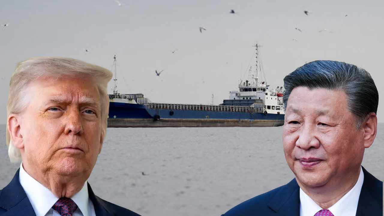(বাঁ দিকে) আমেরিকার প্রেসিডেন্ট ডোনাল্ড ট্রাম্প এবং চিনের প্রেসিডেন্ট শি জিনপিং (ডান দিকে)।