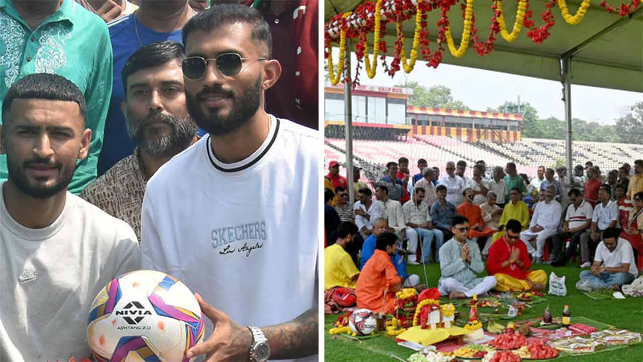 উৎসব: মোহনবাগান-ইস্টবেঙ্গলে বারপুজো।