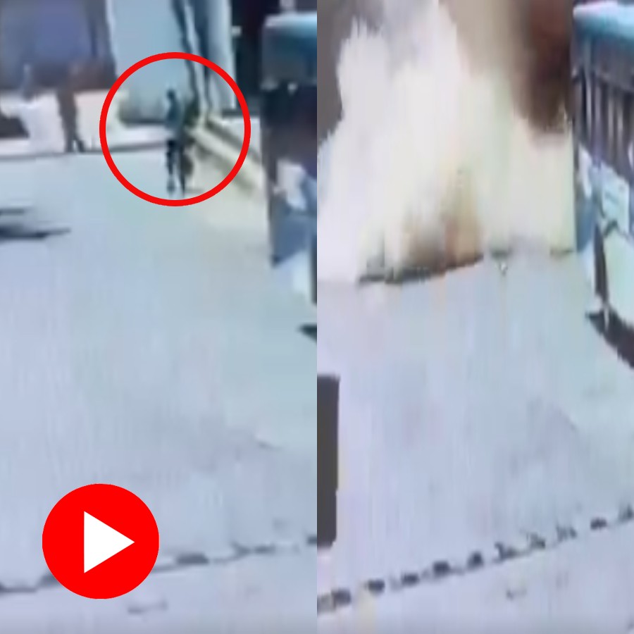 Video claims balcony fall on passenger in a Gujarat bus stand, he dies