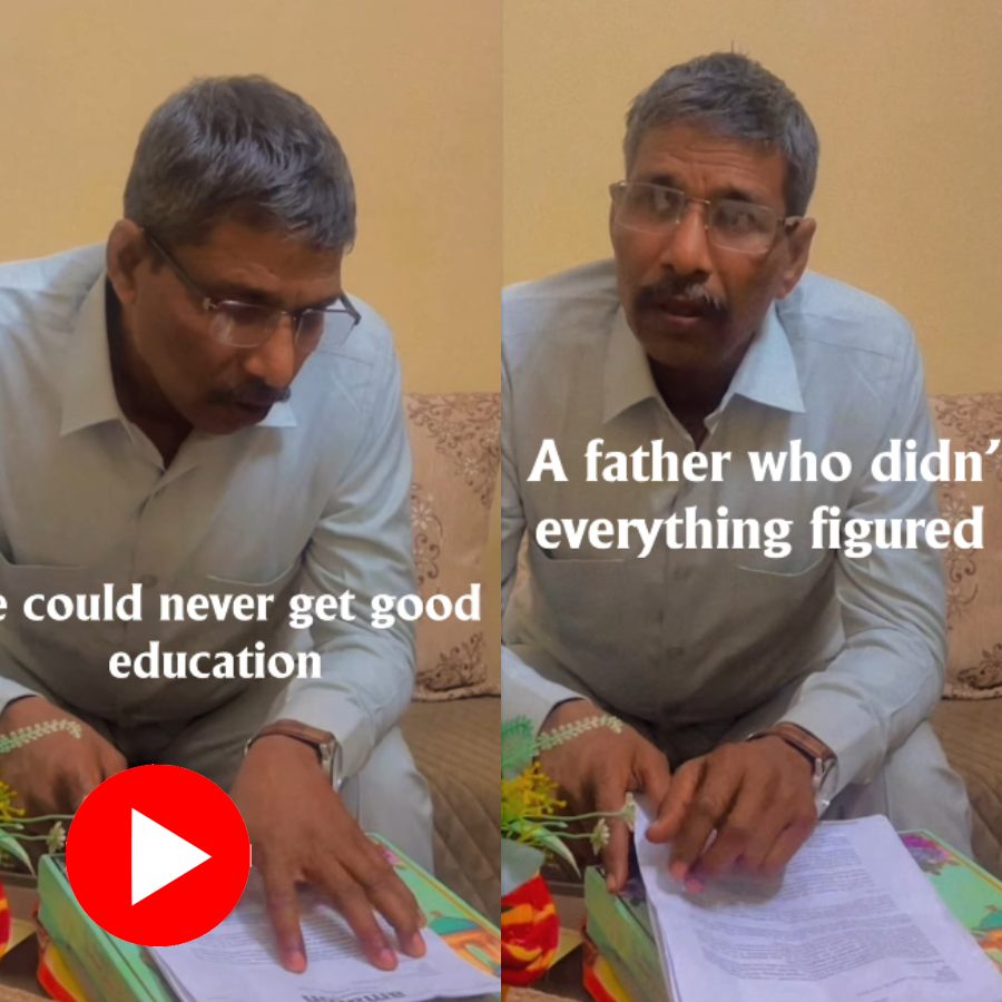 Video shows father get emotional while reading son’s offer letter