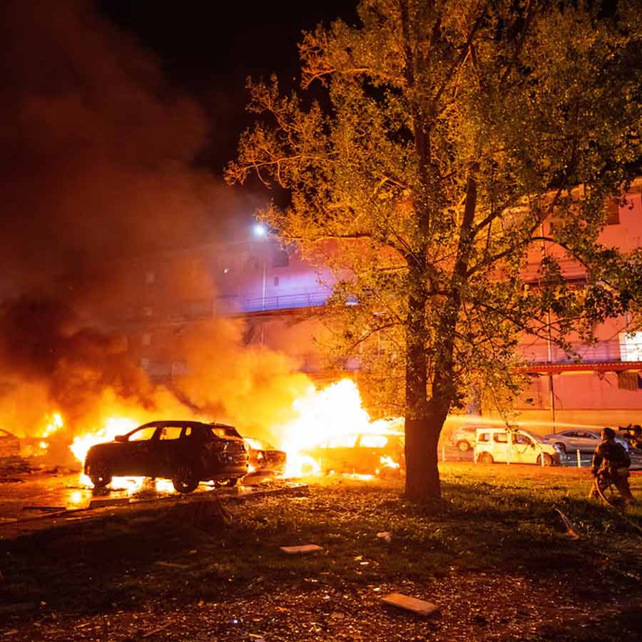 Ukraine launches more than 200 drones at Russian regions, strikes kill two children