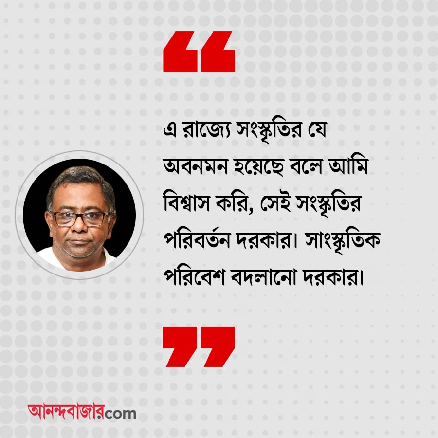 বিধানসভা নির্বাচন নিয়ে কমলেশ্বর মুখোপাধ্যায়।