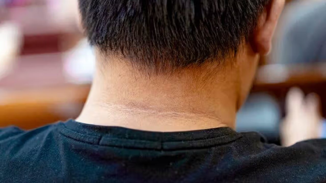 শিশুদের ঘাড়ে বা বাহুমূলে কালচে দাগ কেন?