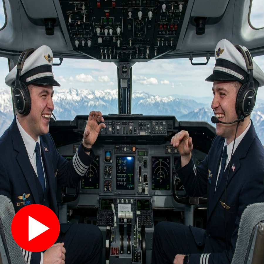 American pilots making sounds of Animal, Air traffic control warns them