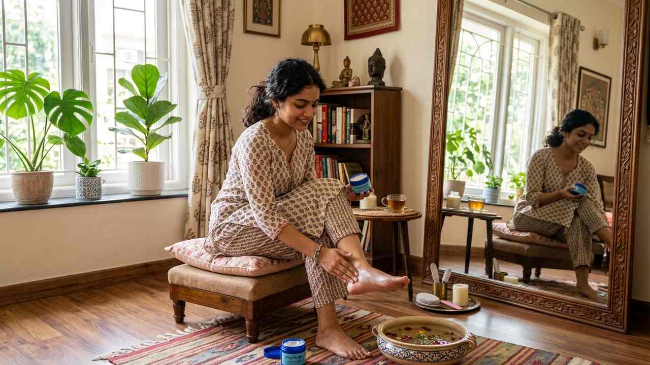 প্রচণ্ড গরমেও পায়ের পাতা, গোড়ালি ফাটছে, কী কী মাখলে উপকার পাবেন?