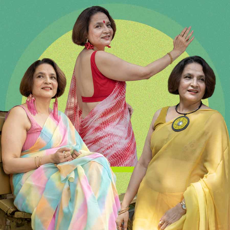 How to style with chiffon Saree in summer Fashion Trend