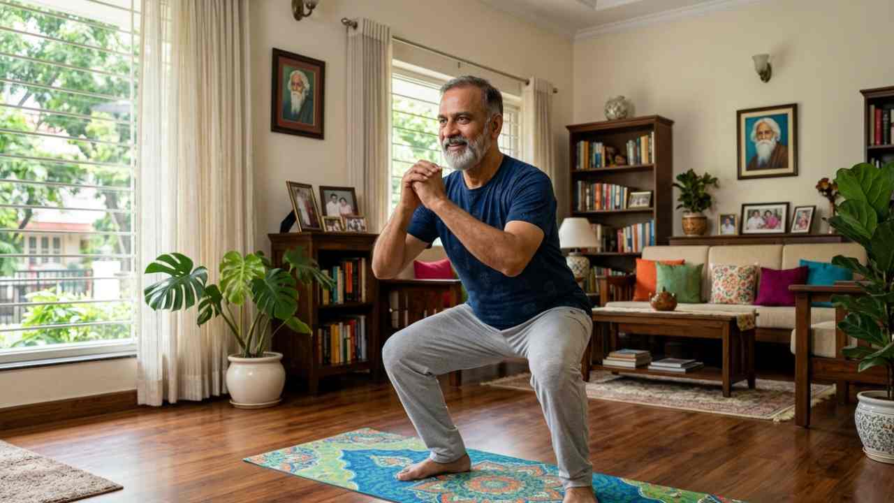 Why Squats are Vital for 60s and beyond, safe Squat Techniques for Older Adults