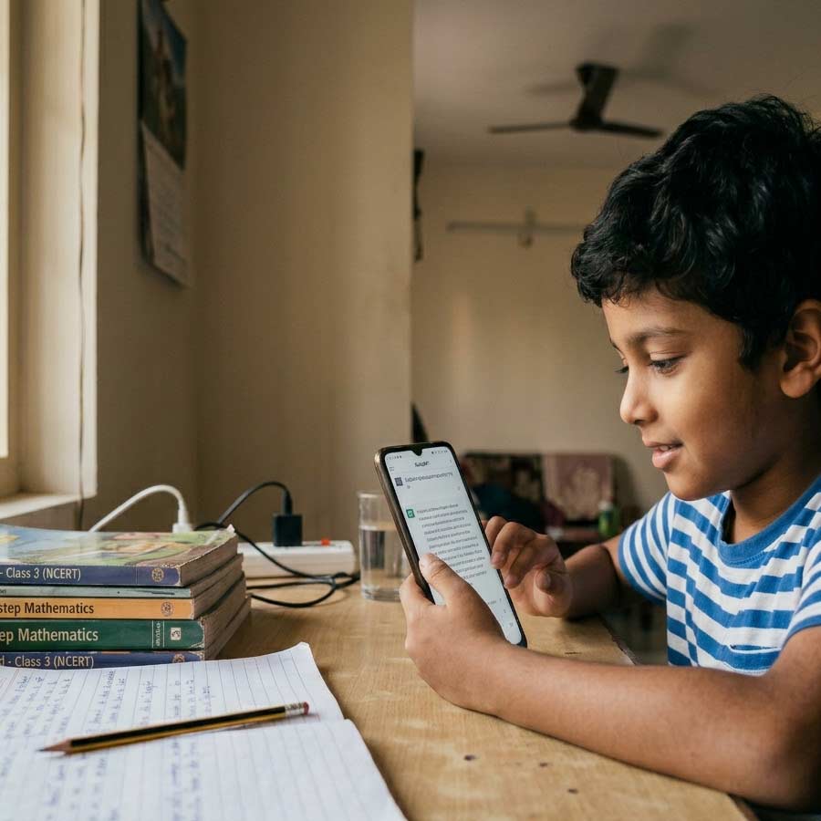 স্কুল পড়ুয়ারাও কী ঝুঁকছে এআই-এ?