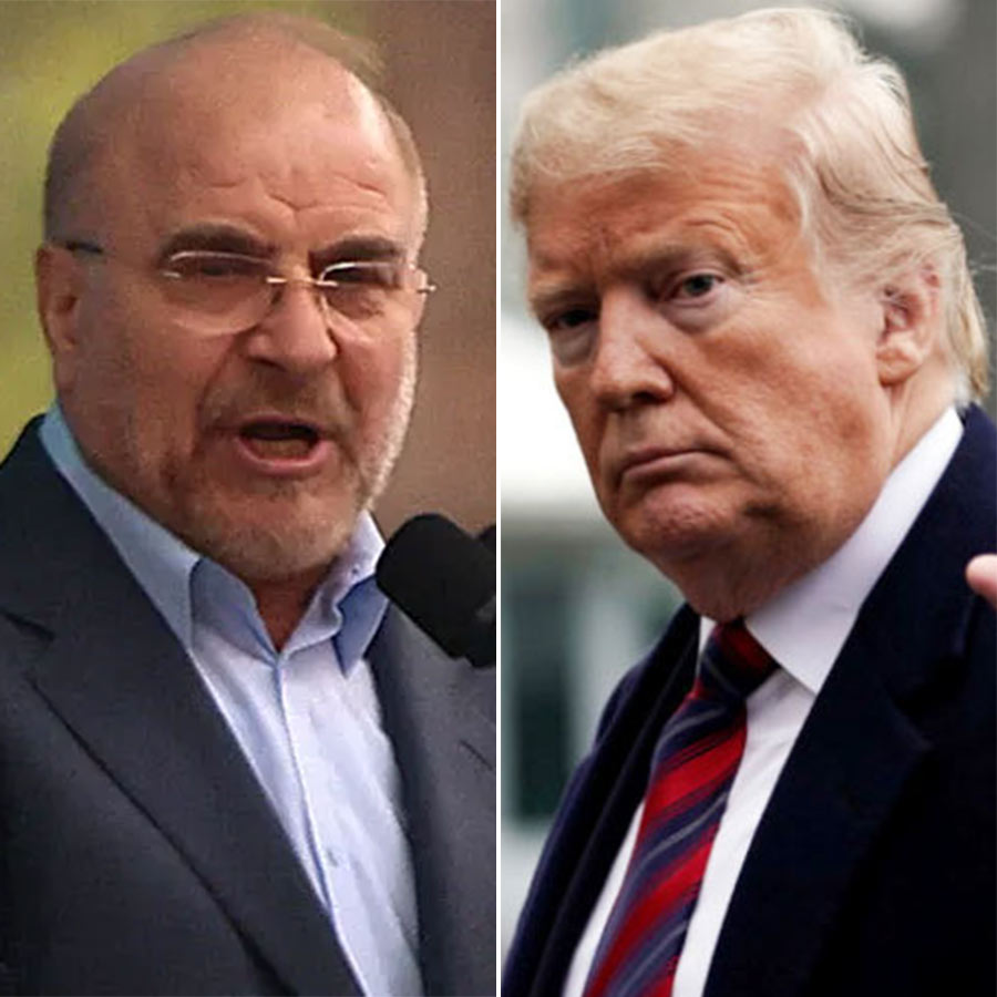 How does Iran control the Strait of Hormuz under international law even though Oman is on one side of it 