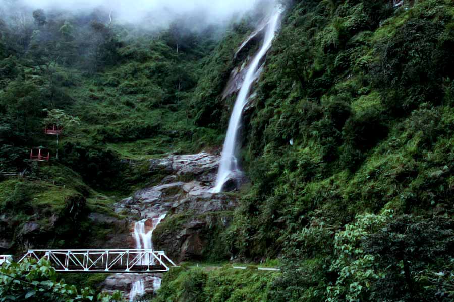 ঘুরে আসতে পারেন ছাঙ্গে ফলস থেকে।