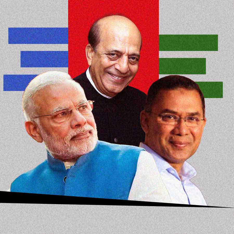 বাংলেদেশে ভারতের পরবর্তী রাষ্ট্রদূত দীনেশ ত্রিবেদী? গ্রাফিক: আনন্দবাজার ডট কম।