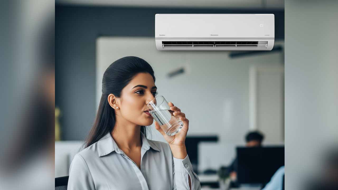 Staying in AC for Hours, Beware of Hidden Dehydration