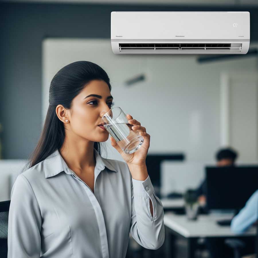 Staying in AC for Hours, Beware of Hidden Dehydration