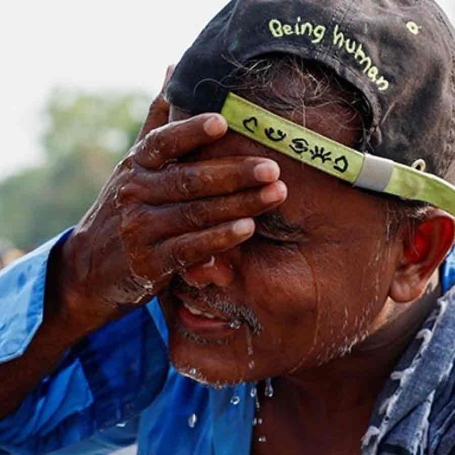 Hot and humid condition over some districts of South Bengal and Thunderstorm activity over some districts of North Bengal