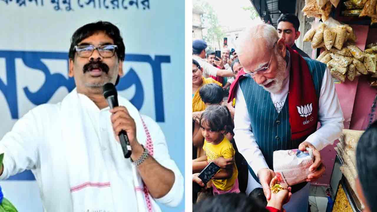 Hemant Soren in Jhargram