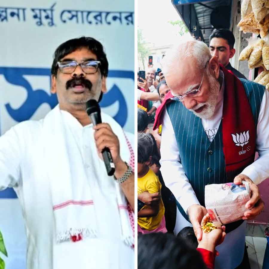 Hemant Soren in Jhargram