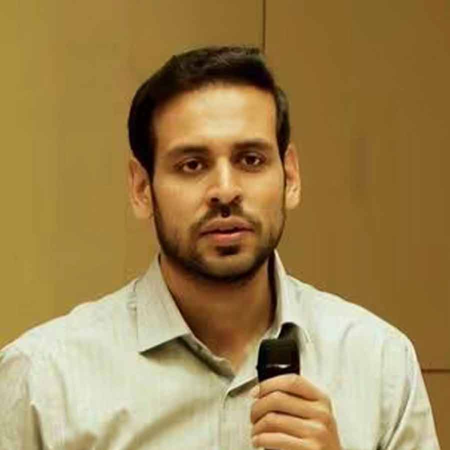 আইপ্যাকের ডিরেক্টর ঋষি রাজ।