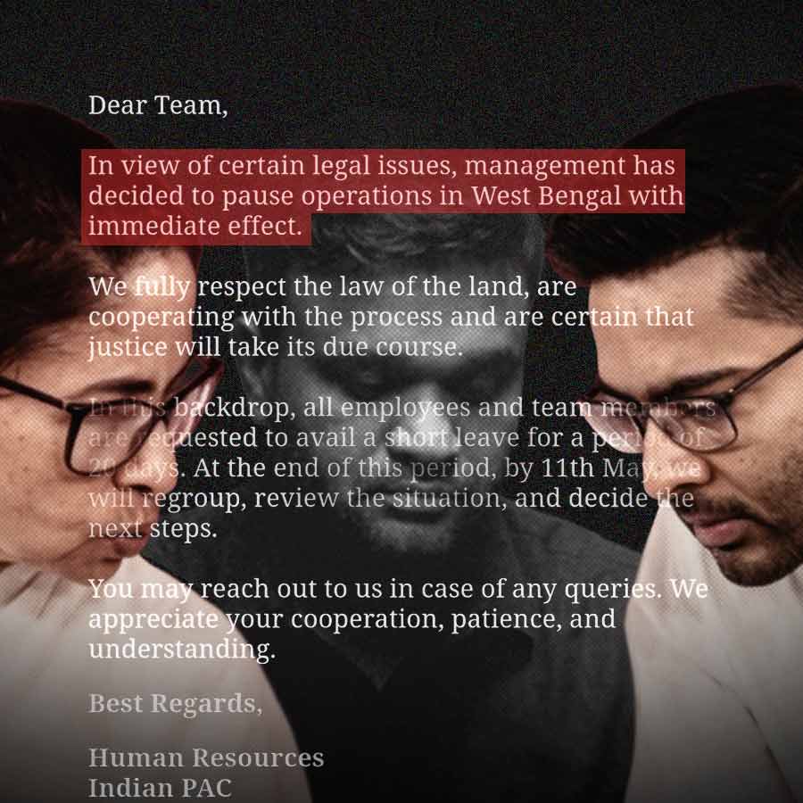 IPAC stops 20-day operation in West Bengal, TMC keeps alternative team ready on ground dgtl