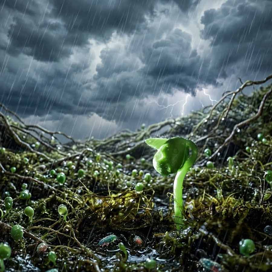 মেঘে ঢুকে বৃষ্টি তৈরি করতে পারে অণুজীব!