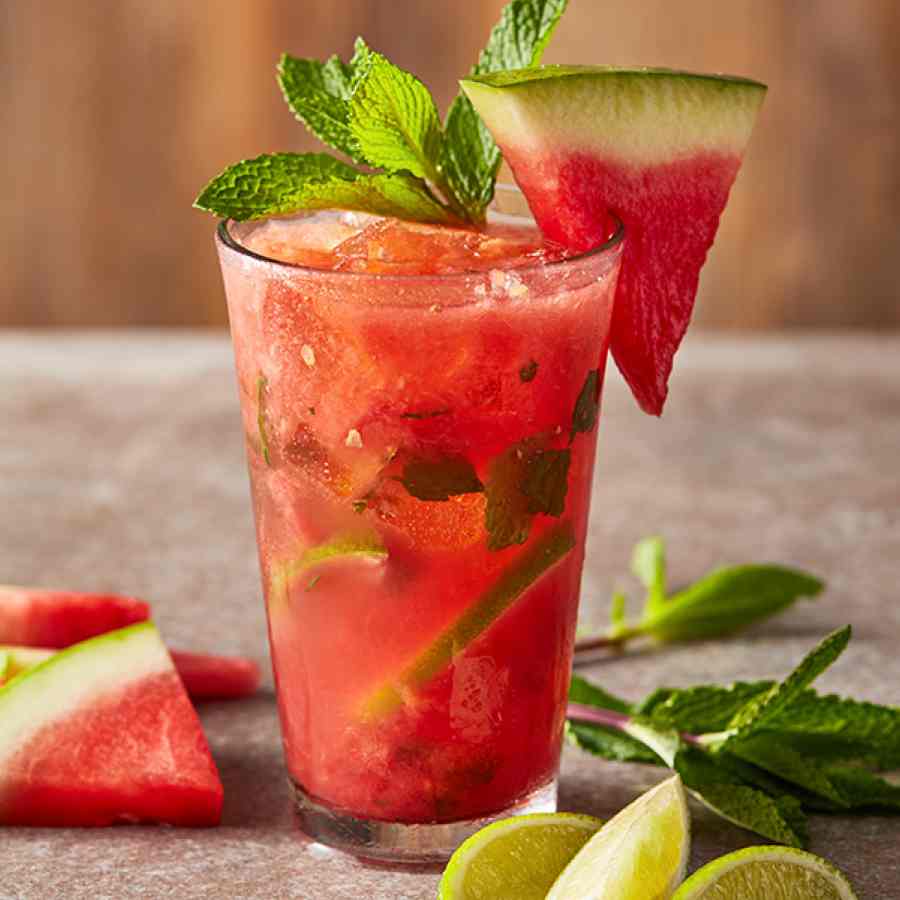 তরমুজ ও লেবুর মোহিতো।